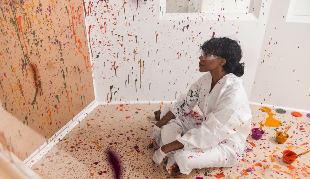 I Tried Throwing Paint Around to Reduce Stress—Here's How It Went