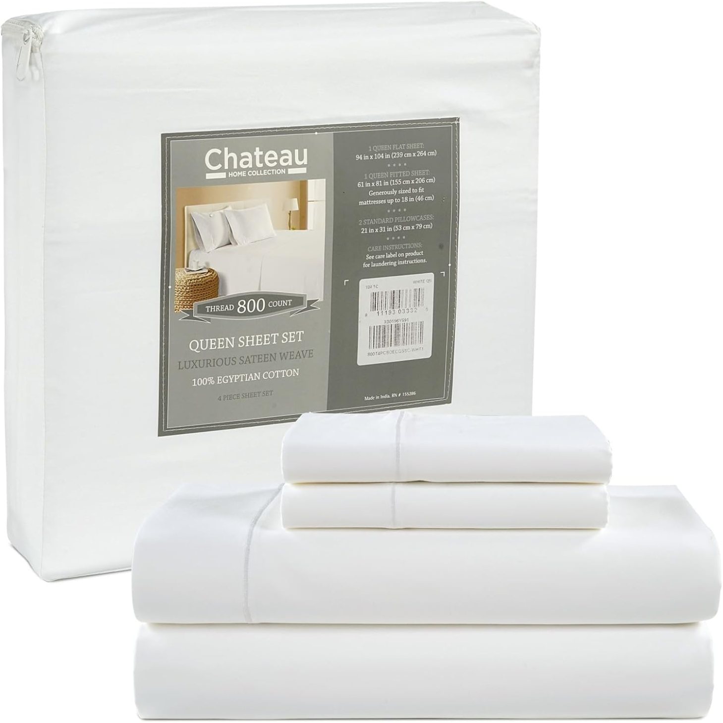 chateau home egyptian cotton sheets