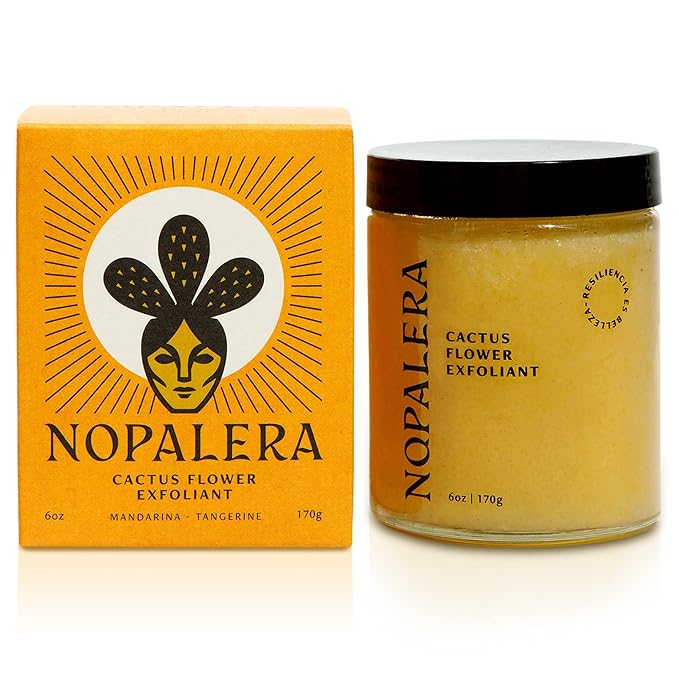 nopalera cactus flower exfoliant