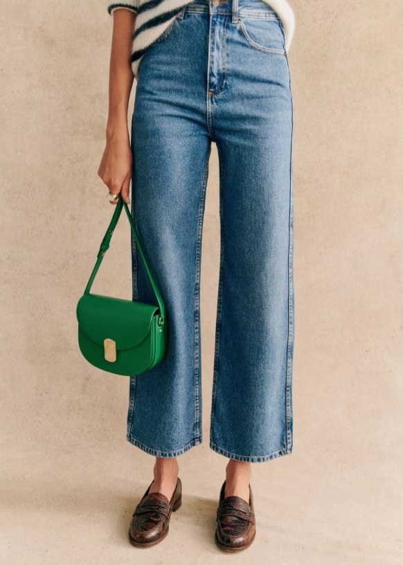 sézane le crop jeans