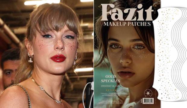 Taylor Swift's Viral Glitter Freckles Are Only $16 on Amazon