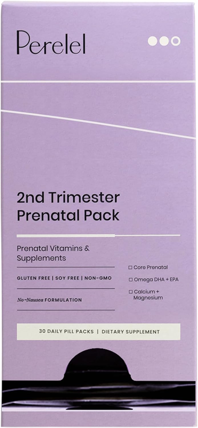 Perelel 2nd Trimester Prenatal Pack