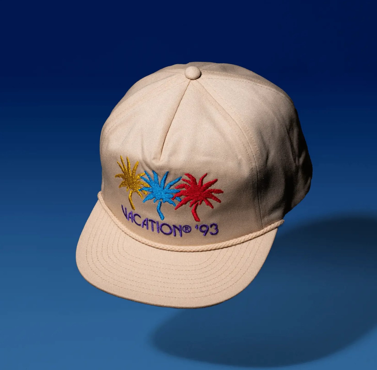 vacation jazz palms rope hat