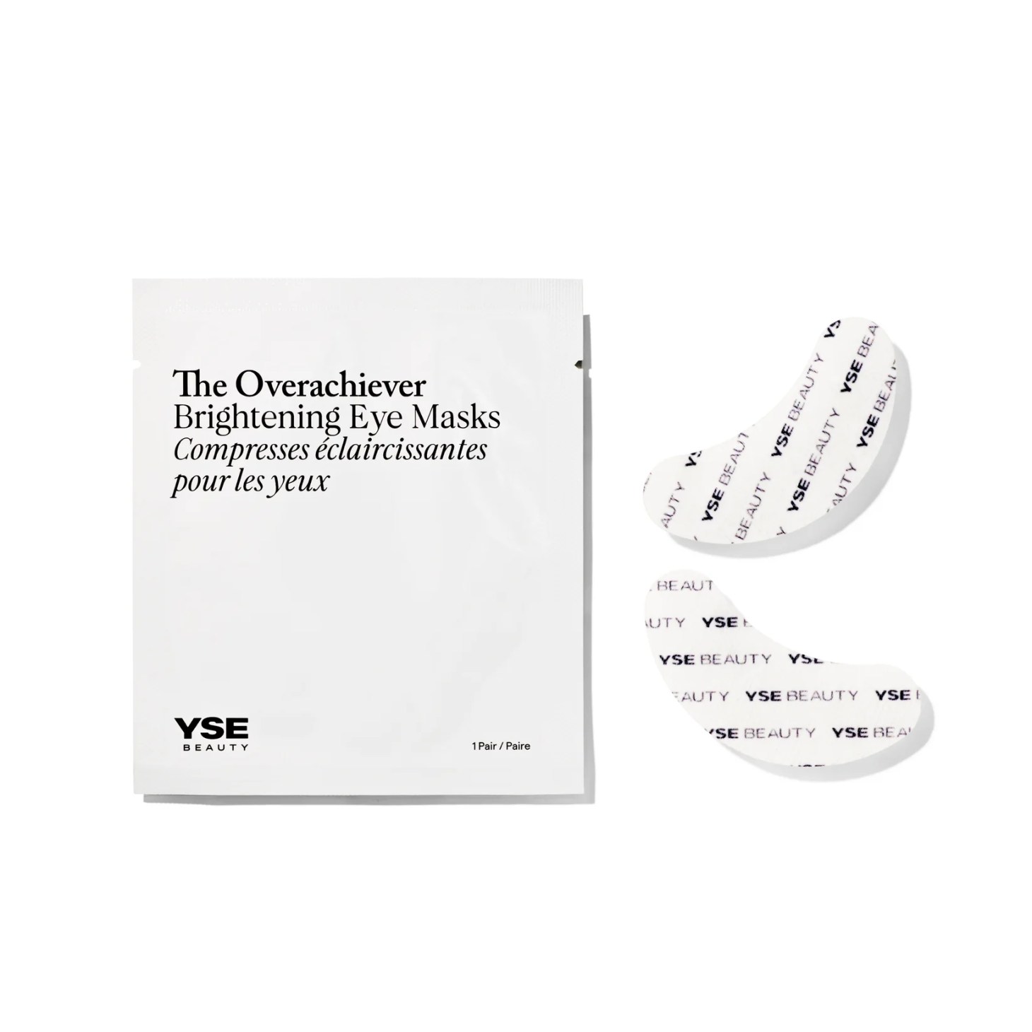 yse overachiever brightening eye masks