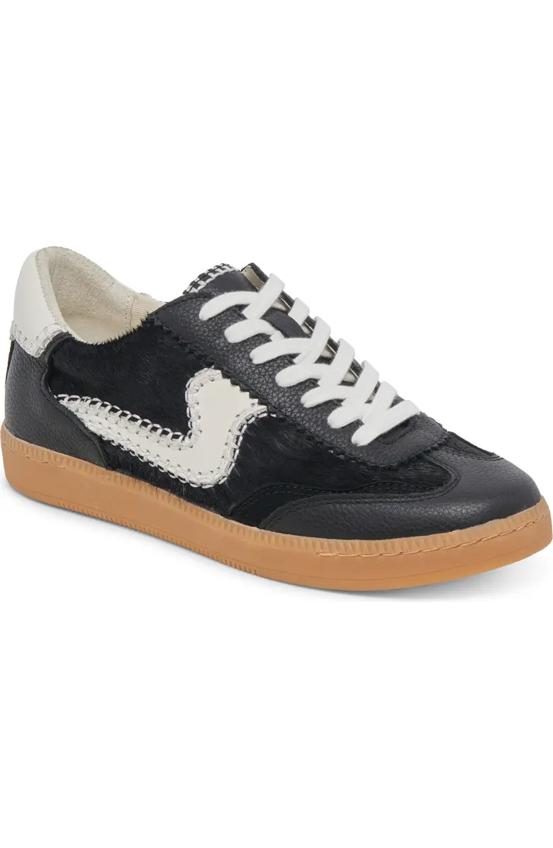 Dolce Vita Notice Stitch Genuine Calf Hair Sneaker