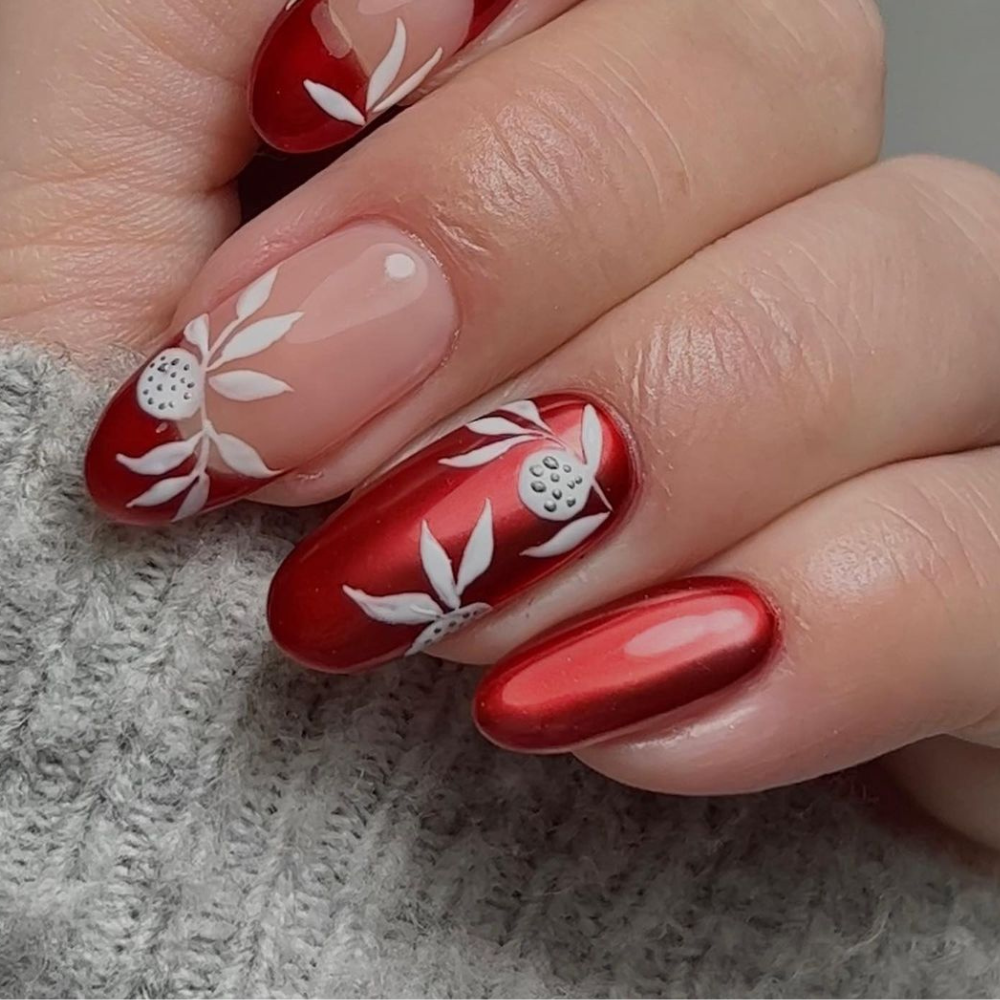 Holiday Red Manicure Ideas