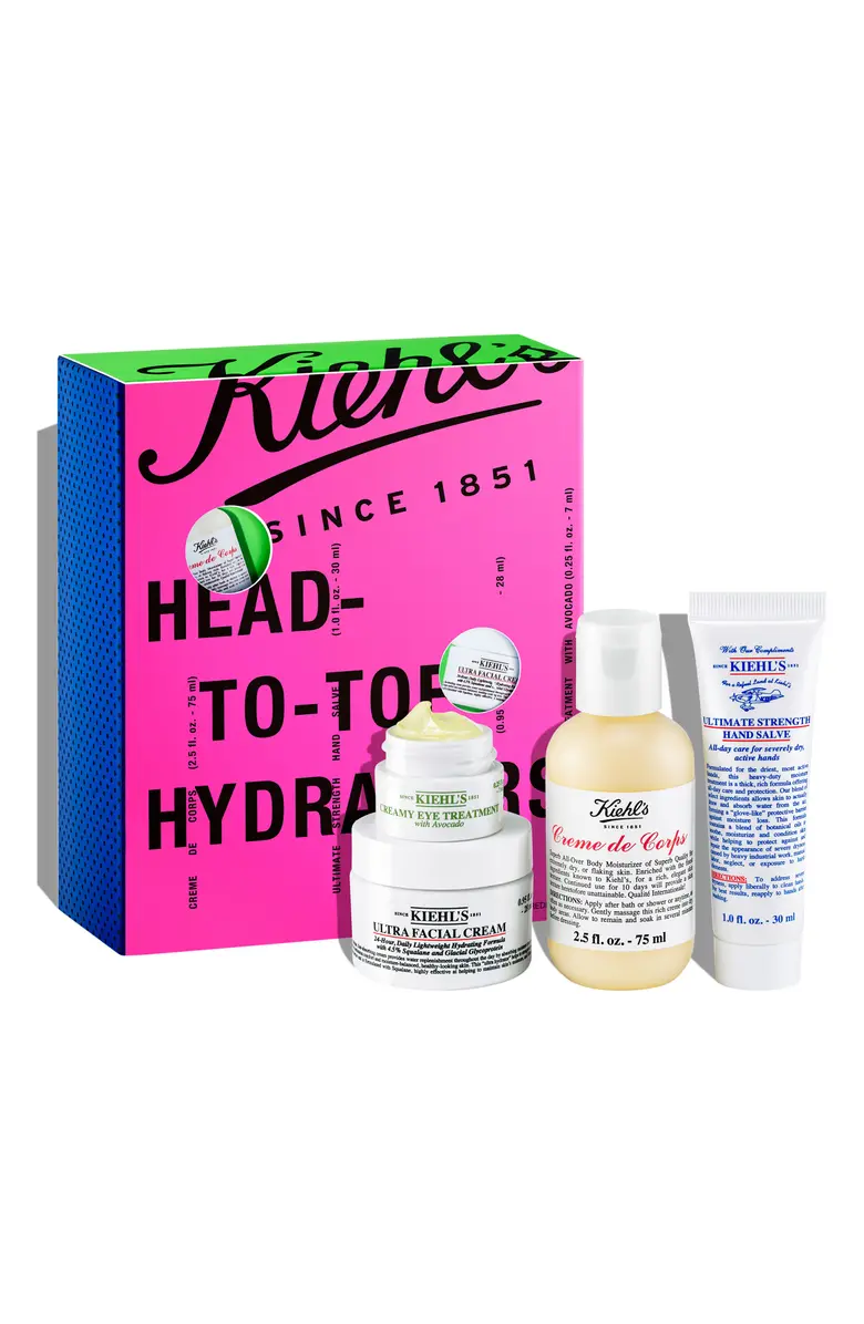 Kiehl’s Head-to-Toe Hydrators Set