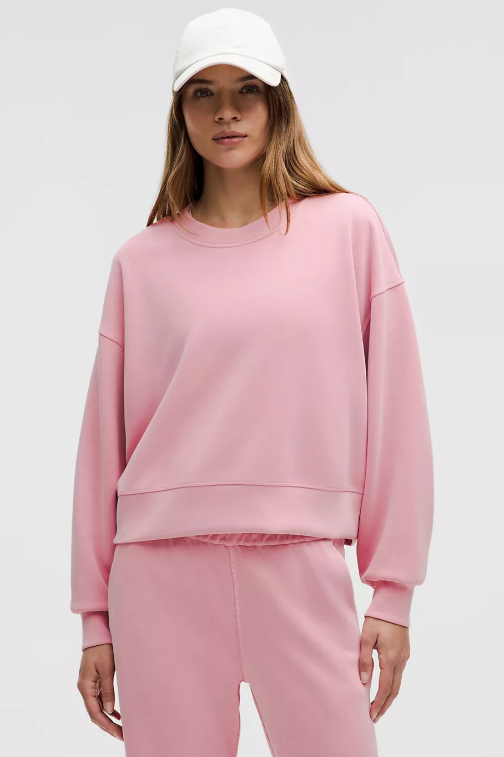 Lululemon Softstreme Perfectly Oversized Cropped Crew