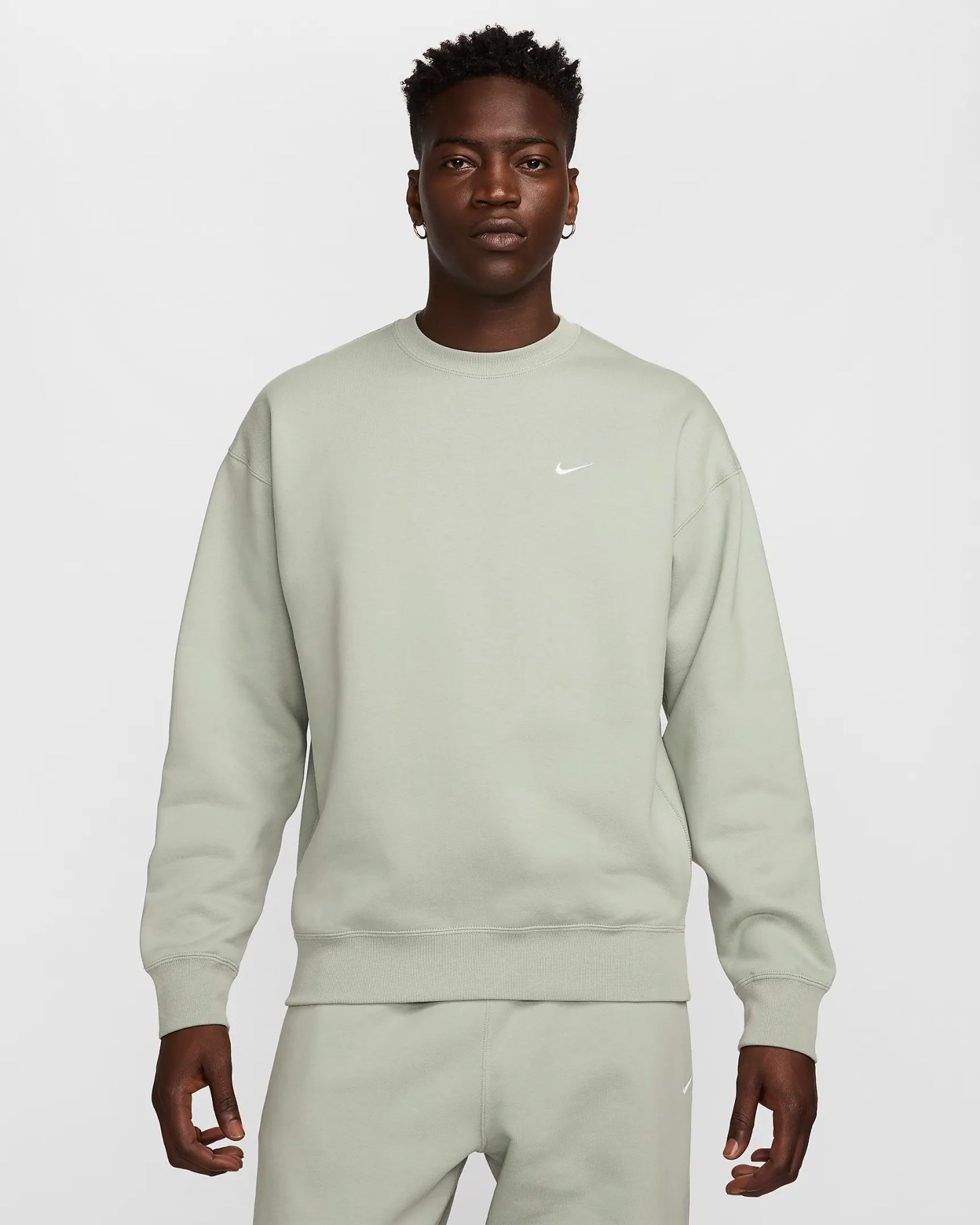 nike fleece crew