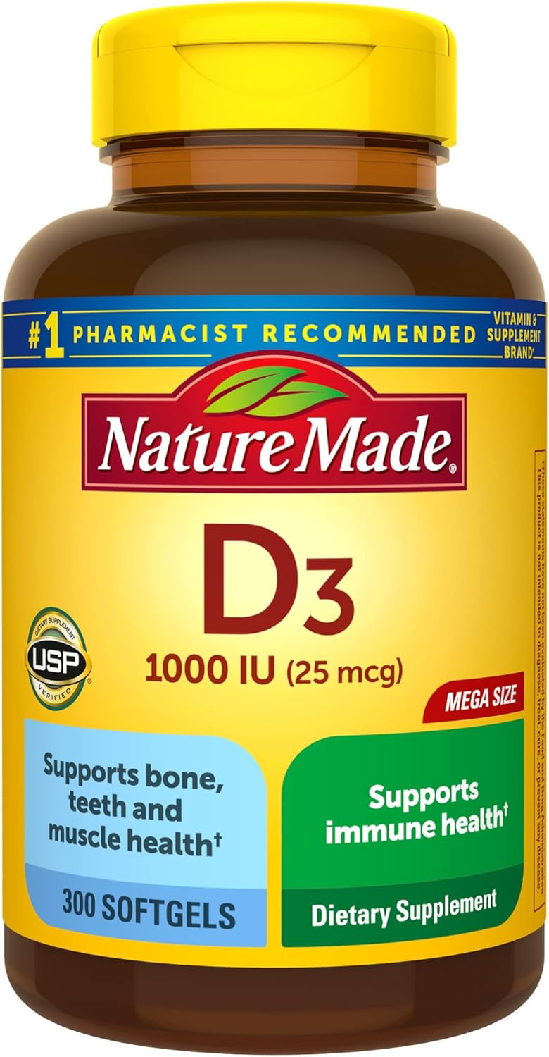 NatureMade Vitamin D3 1,000 IU