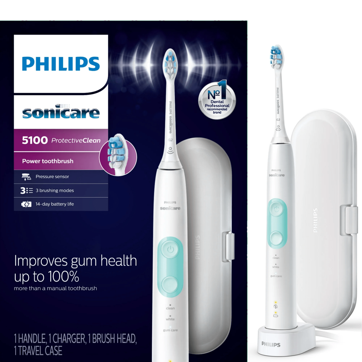 Philips Sonicare 5100 ProtectiveClean Power Toothbrush