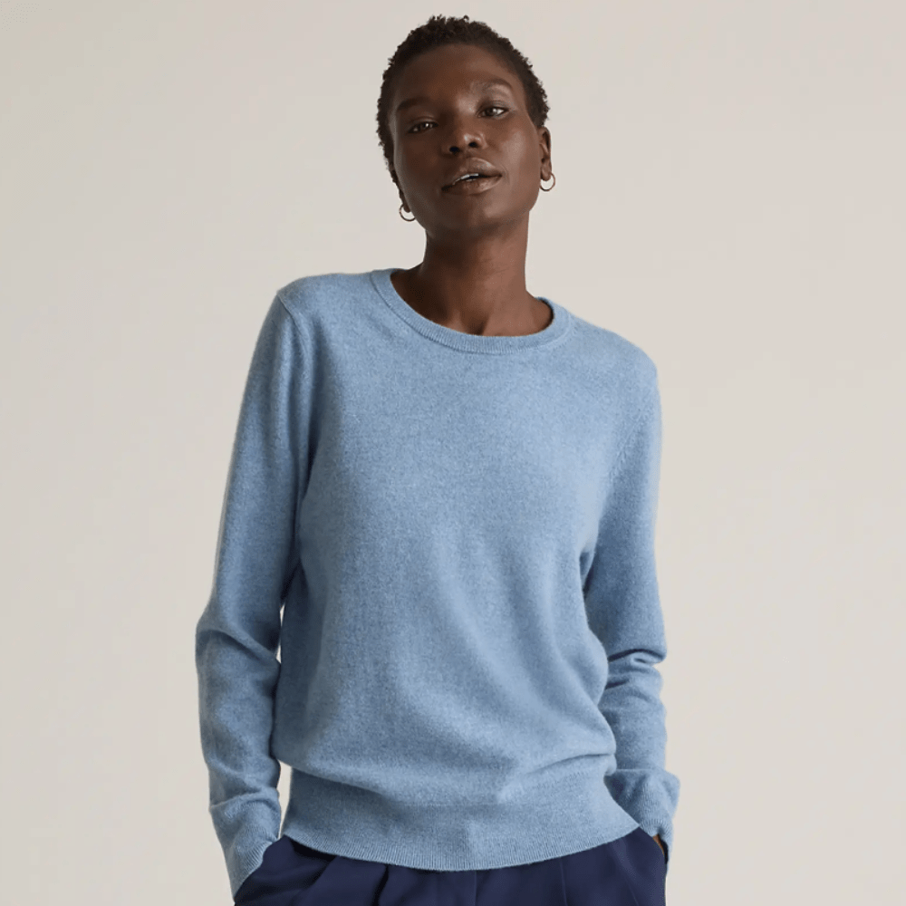 Quince Mongolian Cashmere Crewneck Sweater