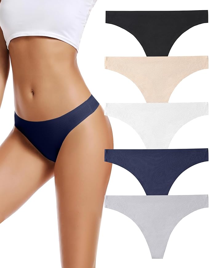 Voenxe Seamless Thong 5-Pack