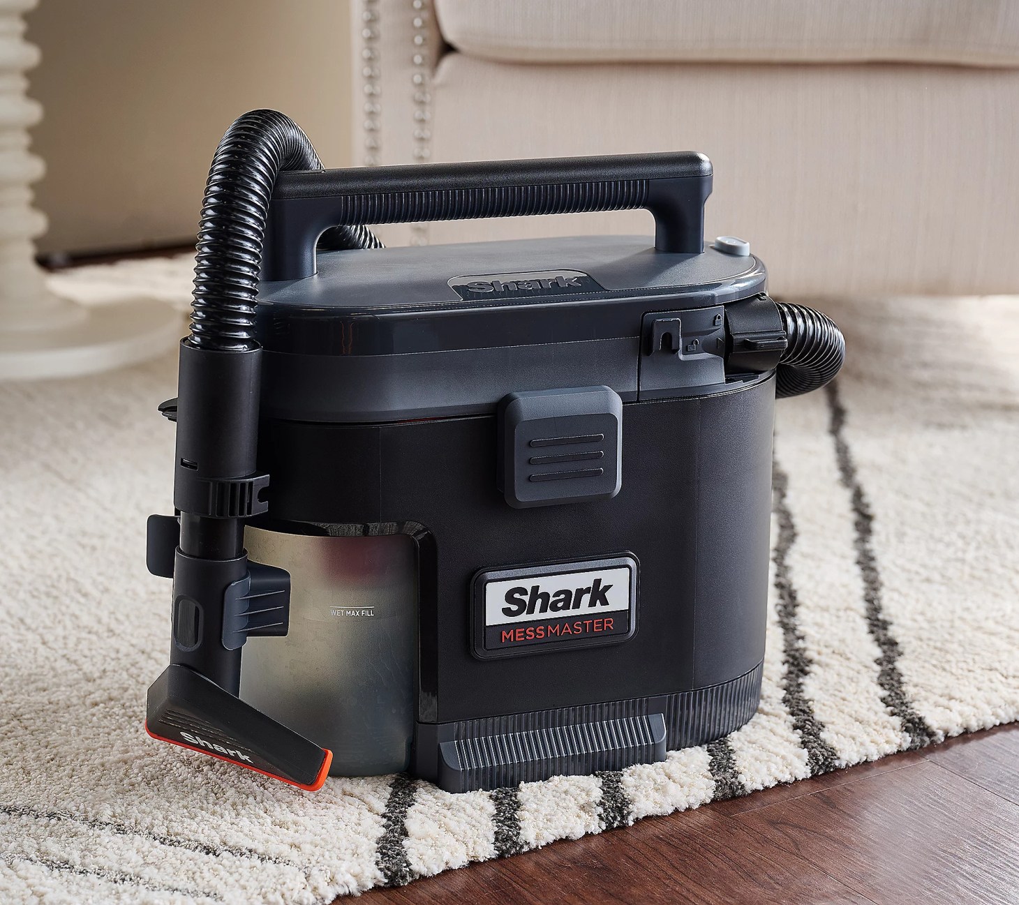 Shark MessMaster Portable Wet & Dry Vacuum w/ Car Detail Kit