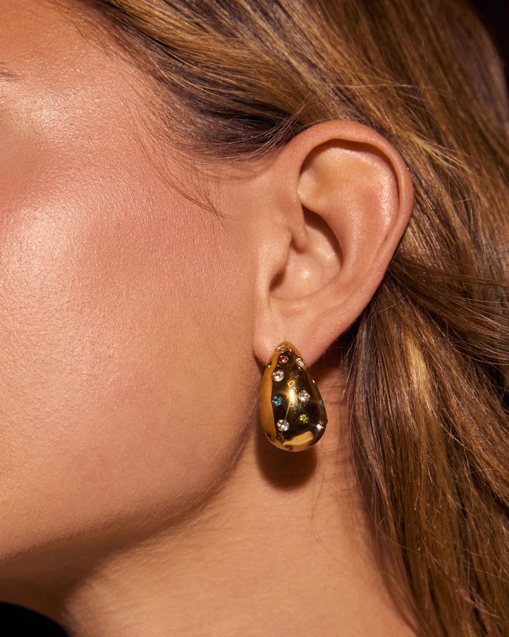 vici dazzle me embellished earrings