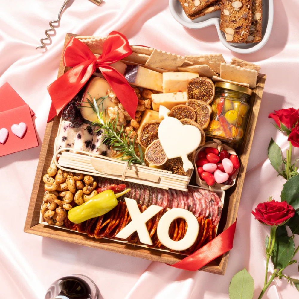 Boarderie Valentine’s Cheese & Charcuterie Board