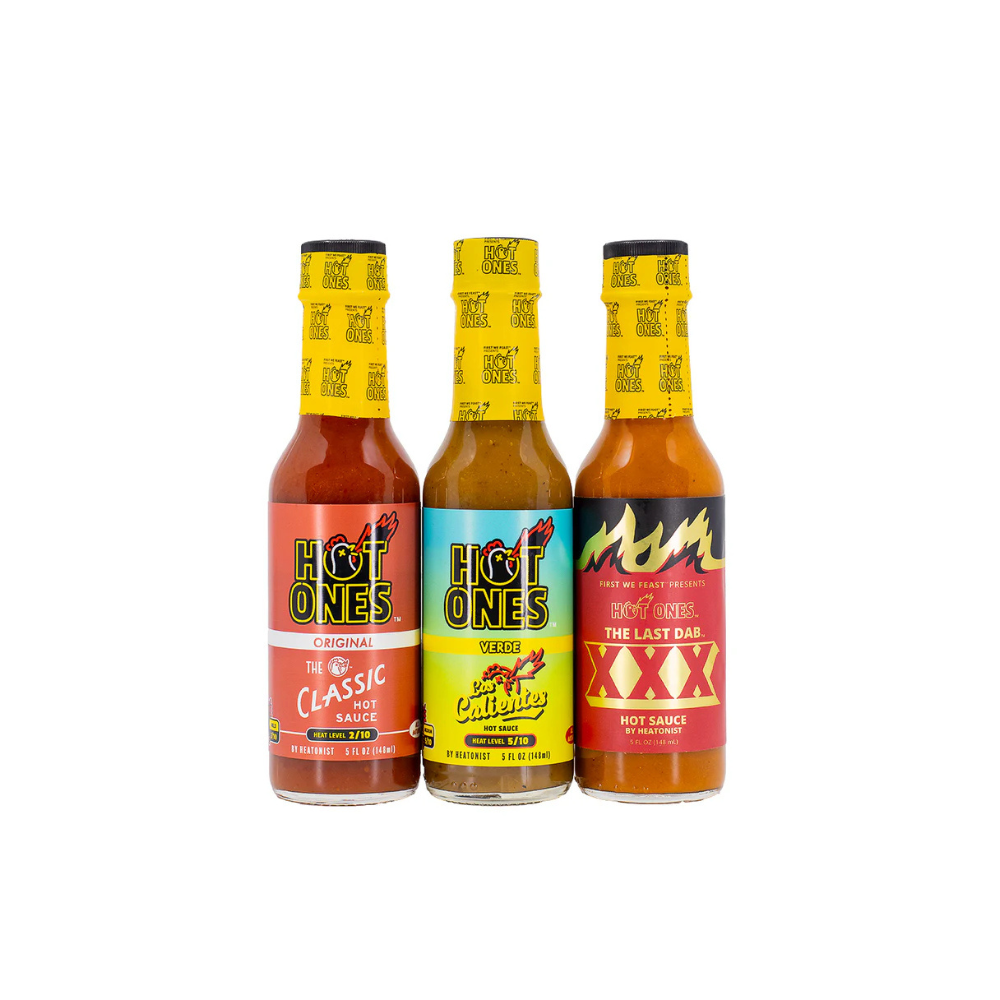 Hot Ones Hot Sauce Trio Pack