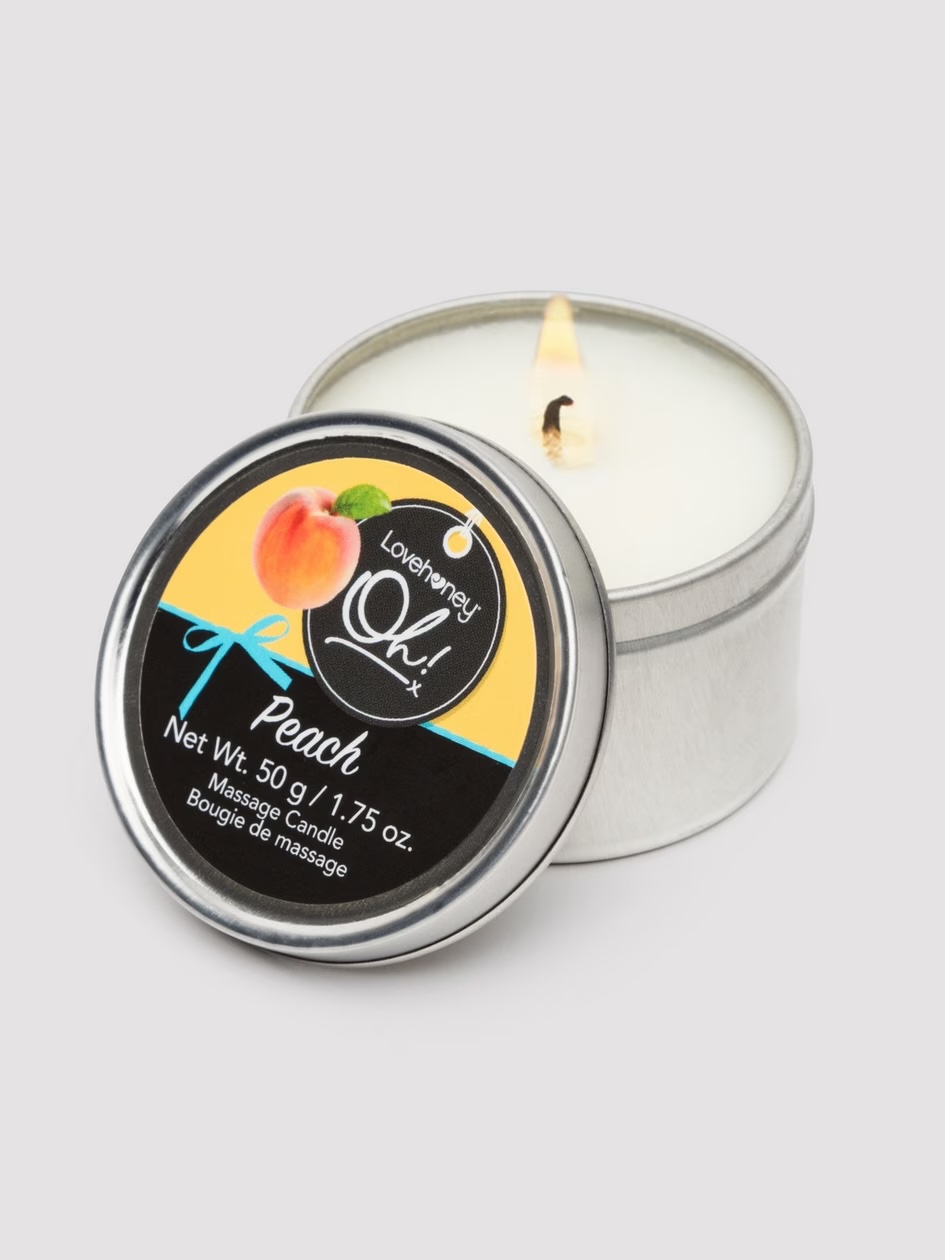 lovehoney oh! massage candle